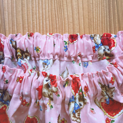 子猫ちゃん ふんわりギャザースカート 100〜110サイズ 2枚目の画像