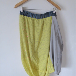 セール　コクーン　変形スカート ドット tanabata 3枚目の画像