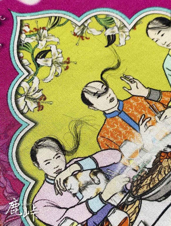 ZINE  『つや』ツヤのある男と艶っぽい女たち　 鹿峠のテキスタイルと植毛刺繍の世界 Vol.02 2枚目の画像