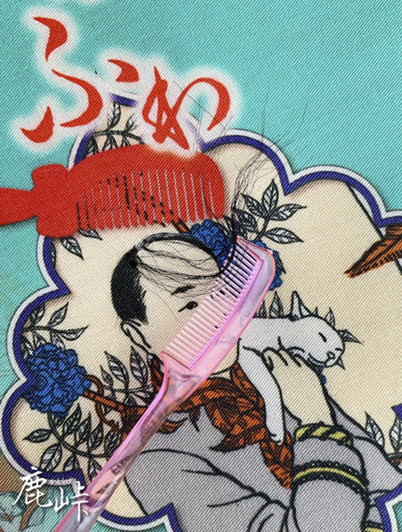 再販》ZINE ゆるふわ 鹿峠のテキスタイルと植毛刺繍の世界 ZINE