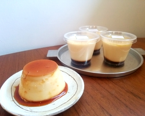 昔ながらのカスタードプリン(4個セット) ケーキ cafeHeureux 通販
