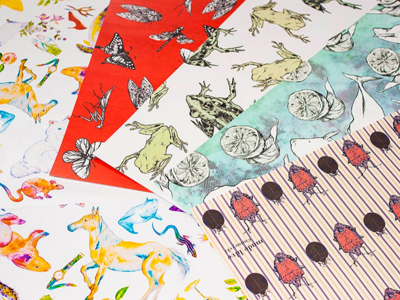 Stinkbugs & Ladybug - Wrapping paper 2枚目の画像