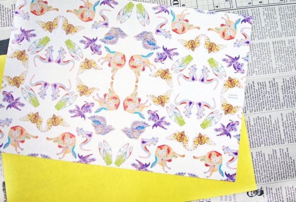 Fantasy pattern - Wrapping paper 1枚目の画像