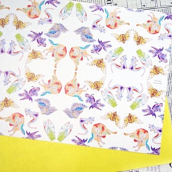 Fantasy pattern -Waxpaper Bookcover- 3枚目の画像