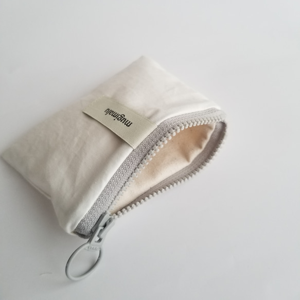 poitto10 typewriter POUCH アイボリー 3枚目の画像