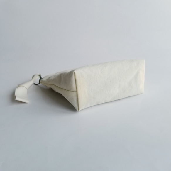 poitto16 マチ5深型 天然色素染NYLON POUCH ..Chamomile.. 5枚目の画像