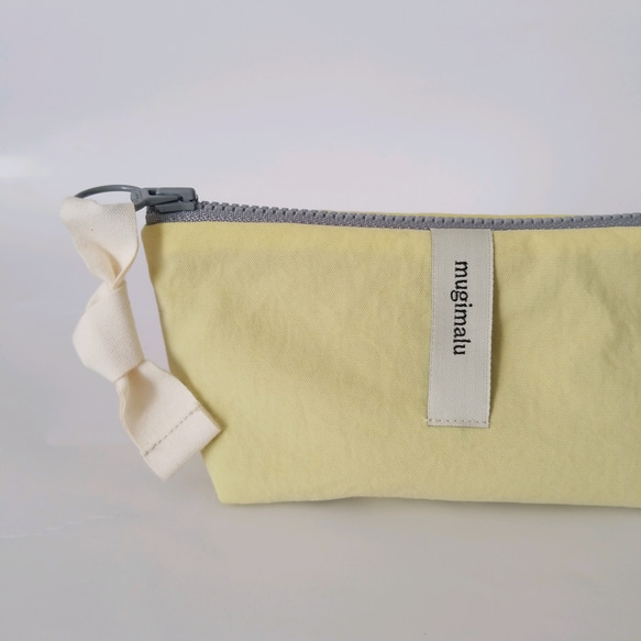 poitto16 マチ5 天然色素染NYLON POUCH ..Onion.. 3枚目の画像