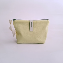 poitto16 マチ5深型 天然色素染NYLON POUCH ..Onion.. 1枚目の画像