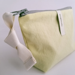 poitto16 マチ5深型 天然色素染NYLON POUCH ..Onion.. 3枚目の画像