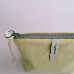 poitto16 マチ5深型 天然色素染NYLON POUCH ..Onion.. 4枚目の画像