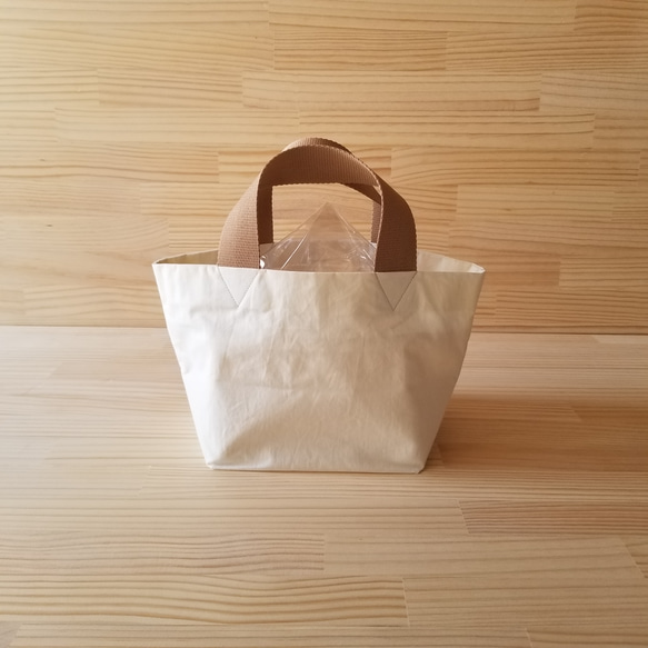 typewriter mini TOTEBAG Ivory×Beige 1枚目の画像