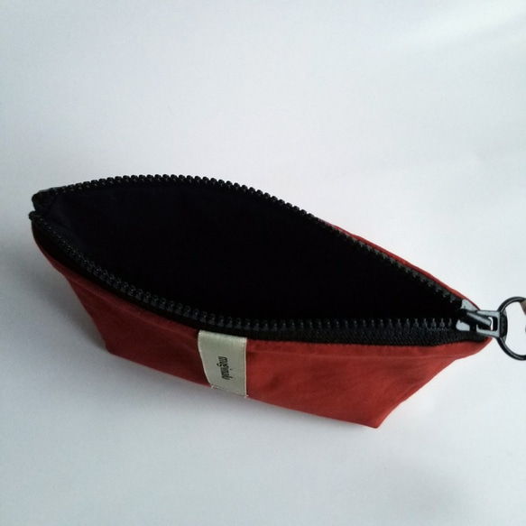 poitto16 マチ5 typewriter POUCH テラコッタ 3枚目の画像