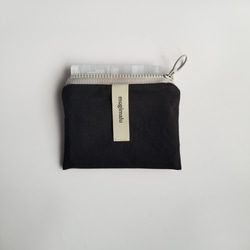 poitto10 typewriter POUCH ブラック 5枚目の画像