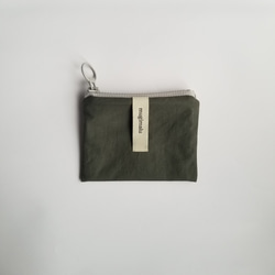 poitto10 typewriter POUCH カーキ 1枚目の画像