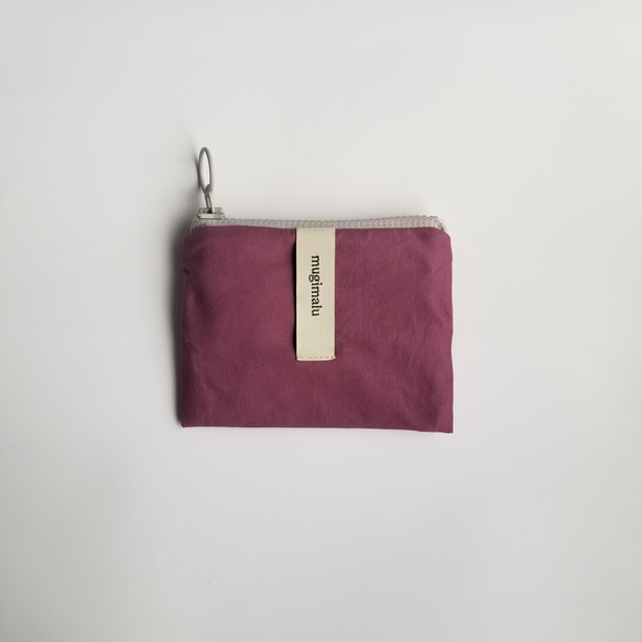 poitto10 typewriter POUCH プラム 1枚目の画像