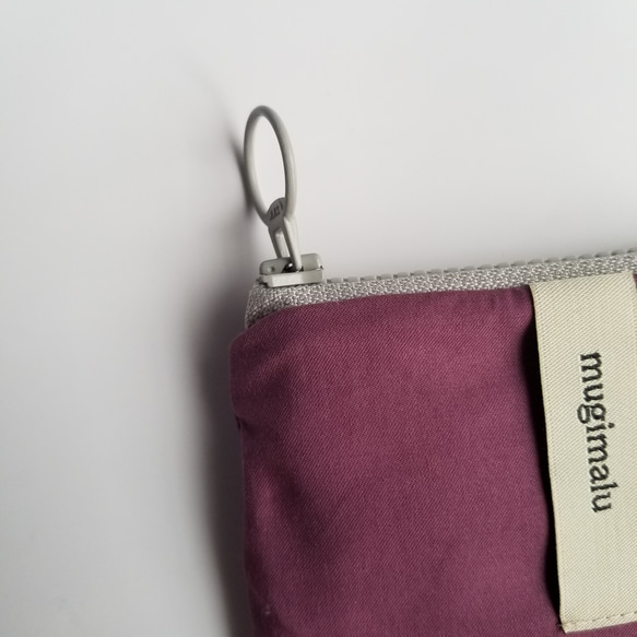 poitto10 typewriter POUCH プラム 3枚目の画像