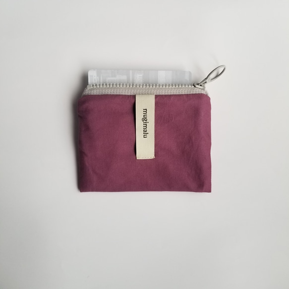 poitto10 typewriter POUCH プラム 5枚目の画像