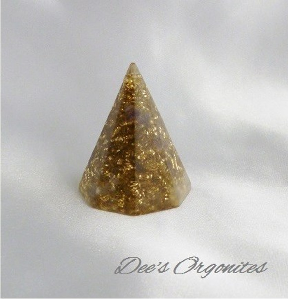 Classy Orgonite クラッシーオルゴナイト　ベーシックゴールド 1枚目の画像