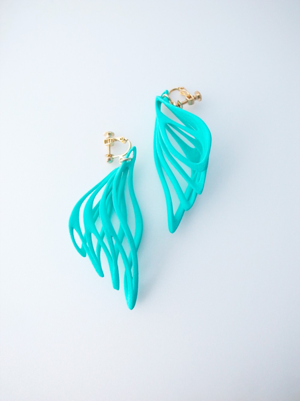 Malina Earrings Mintgreen マリーナピアス　ミントグリーン