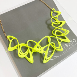 Dancing Necklace Neoyellow ダンシングネックレス ネオンイエロー 5枚目の画像