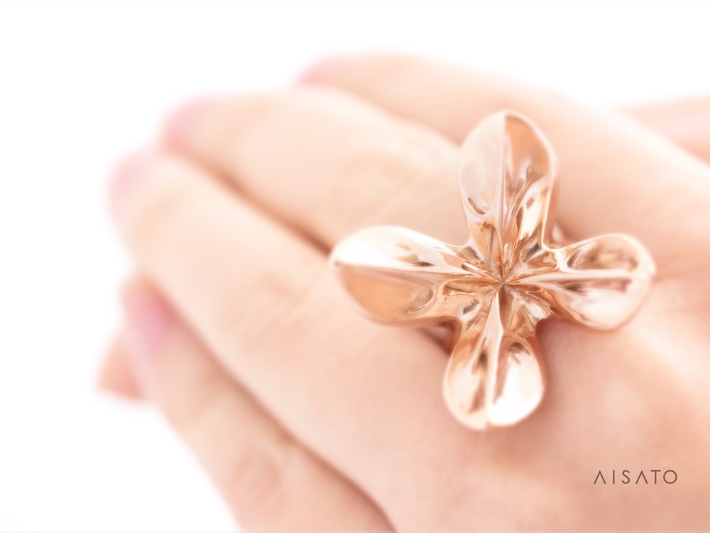 Helix Ring pinkgold へリックスリング　ピンクゴールド