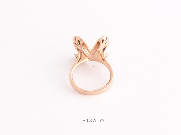 Helix Ring mini Pinkgold 第4張的照片