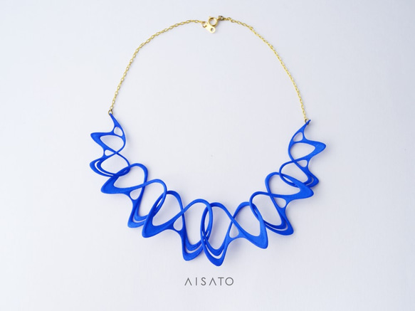 Dancing Necklace Blue 6 chian type 第2張的照片