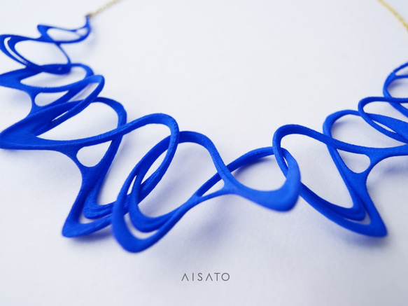 Dancing Necklace Blue 6 chian type 第3張的照片