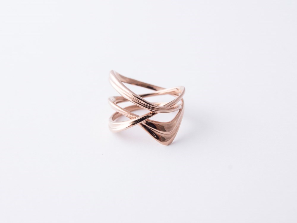 Milkyway Ring pinkgold ミルキーウエイリング　ピンクゴールド　18号