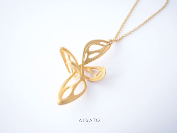 DancingButterflyNecklace　Silver 第4張的照片