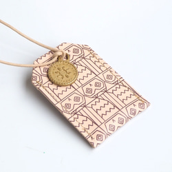 製作您自己的皮革護身符包 HUK（貓頭鷹）皮革 第2張的照片