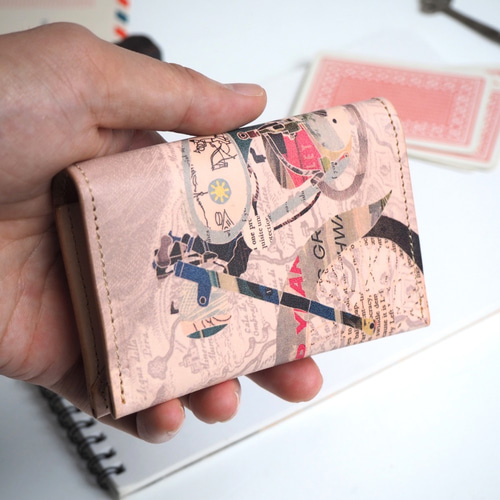 カードケース・名刺入れ THE LEATHER CARDS HOLDER LIME made in japan 名刺入れ 本革 日本製 レザー カードケース