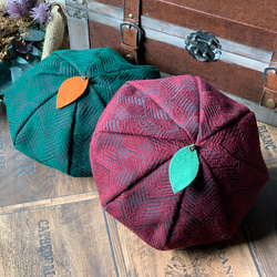 New Ringo Beret☆幾何提花<GR> 第3張的照片