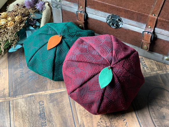 New Ringo Beret☆幾何提花<GR> 第3張的照片