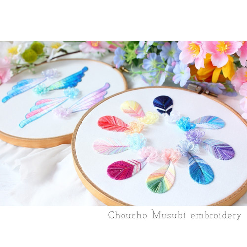 幸せと癒しを運ぶ𓂃٭𓈒𓏸手刺繍作家 haru。 ''embroidery
