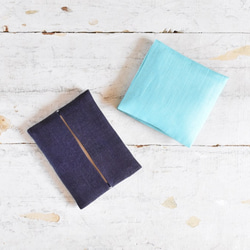 《お得な2個セット》ポケットティッシュカバーｘサニタリーケース 3枚目の画像