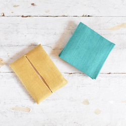 《お得な2個セット》ポケットティッシュカバーｘサニタリーケース 2枚目の画像