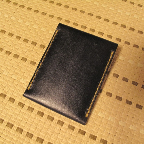 カードケース / ヌメ革 / 手染め / 手縫い /送料込 名刺入れ・カード