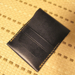 カードケース / ヌメ革 / 手染め / 手縫い /送料込 6枚目の画像