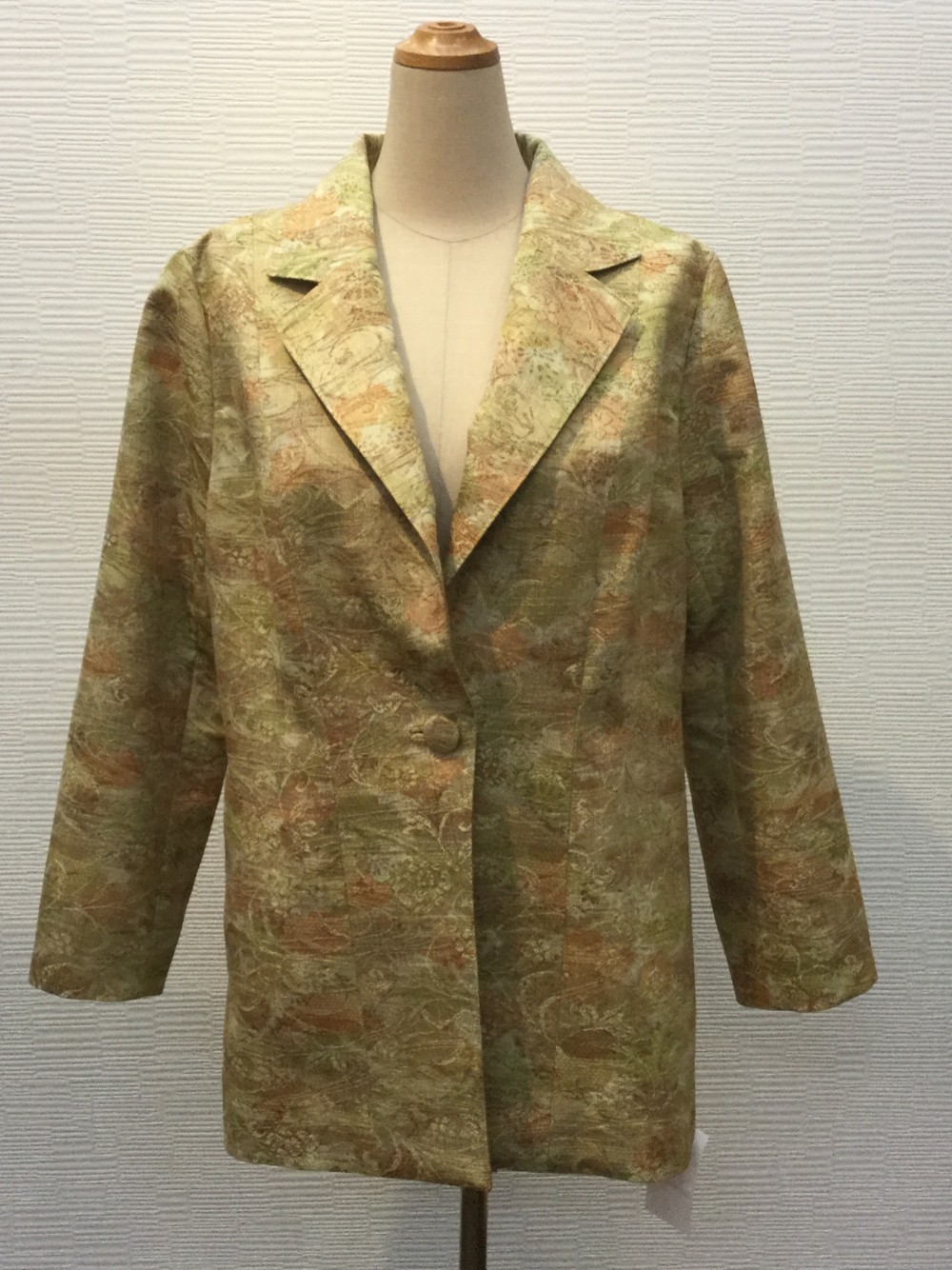 ジャケット（着物リメイク）（テーラード）