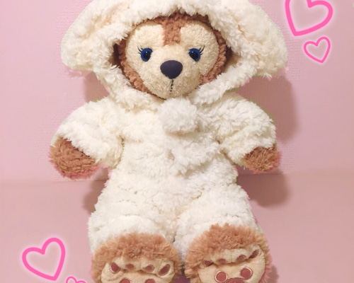 シェリーメイ♡ぬいぐるみ♡モコモコうさぎコスチューム♡リメイク♡卯年！ シェリーメイ♡ぬいぐるみ♡モコモコうさぎコスチューム