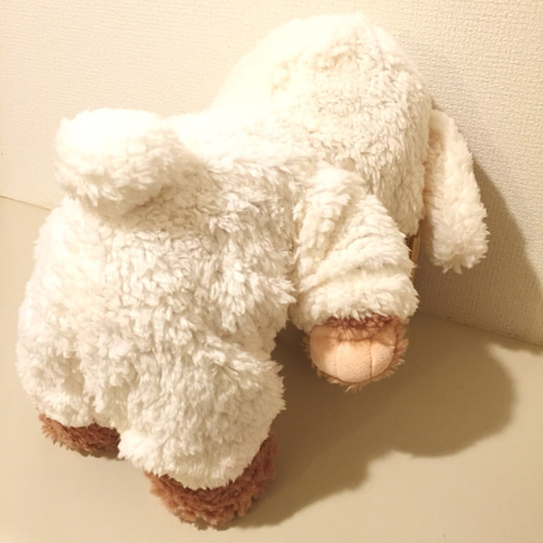 シェリーメイ 白たれ耳ロップイヤー ふわもこうさちゃん着ぐるみ