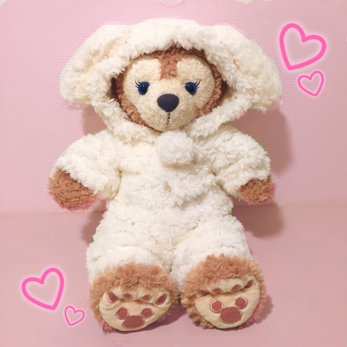 シェリーメイ♡ぬいぐるみ♡モコモコうさぎコスチューム♡リメイク♡卯年！ シェリーメイ♡ぬいぐるみ♡モコモコうさぎコスチューム♡リメイク♡卯年！