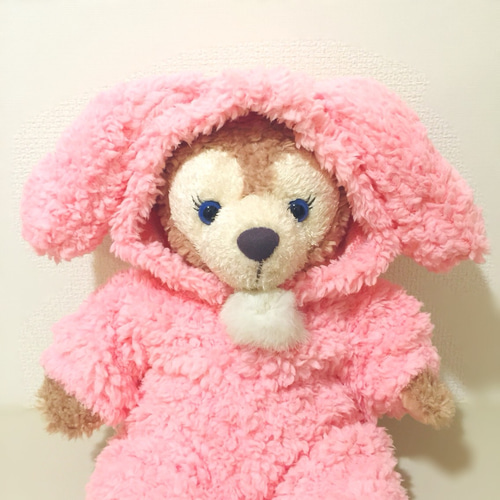 シェリーメイ ピンクたれ耳うさぎちゃん着ぐるみ ふわもこ