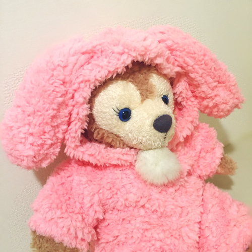 シェリーメイ ピンクたれ耳うさぎちゃん着ぐるみ ふわもこ