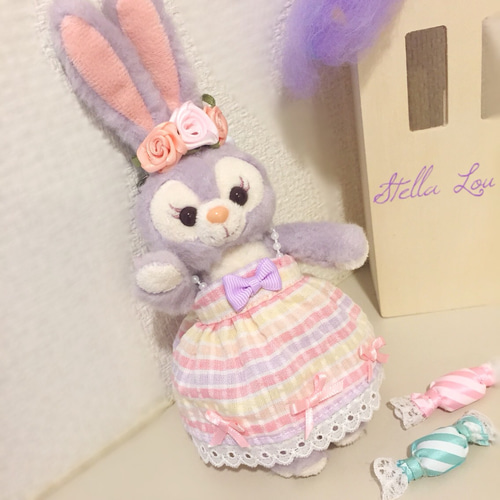 【100】¥650  ステラルー♡コスチューム♡ぬいば♡ぬいスト♡チュチュ ステラルー♡コスチューム♡ぬいば♡チュチュ♡花かんむり