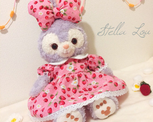 ディズニーシー ハートフェルトストロベリーギフト ぬいぐるみ