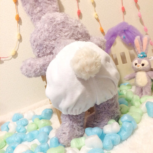 ステラルー♡あかちゃん白おぱんちゅ♡ ぬいぐるみ めーめー工房 ステラルー♡あかちゃん白おぱんちゅ♡ ぬいぐるみ めーめー工房
