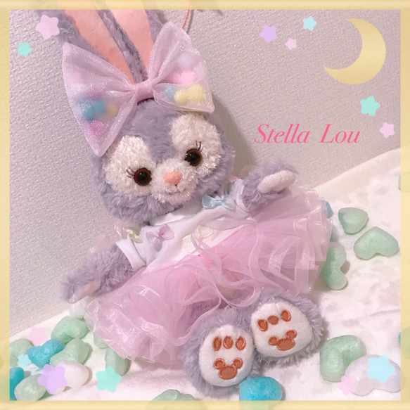 ssステラルー♡ふんわりチュールスカートセット♡ ぬいぐるみ めーめー 