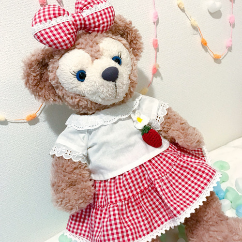 シェリーメイ♡いちごとギンガムチェックスカートセット